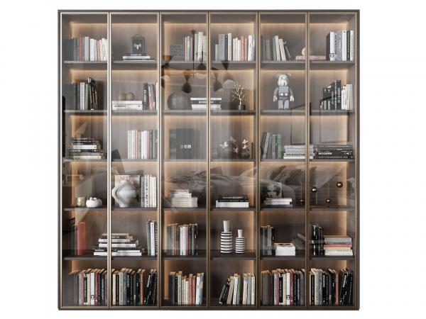 防尘玻璃书柜