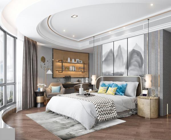 现代风格—主卧系列4